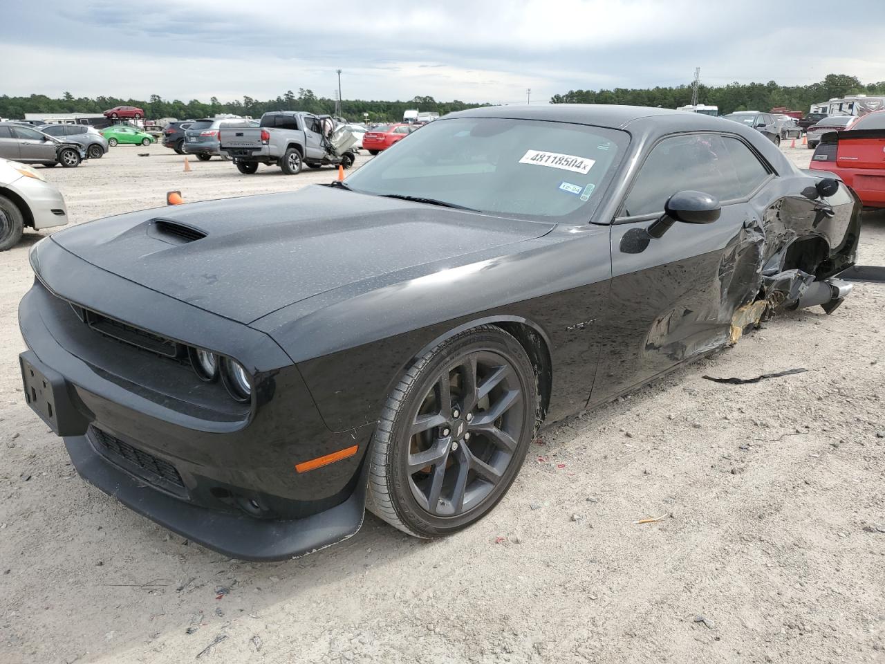 2022 DODGE CHALLENGER R/T VIN:2C3CDZBT9NH254701