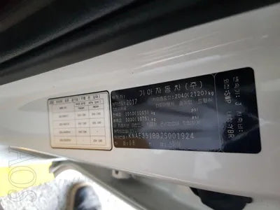 2017 Kia Stinger KNAE351BBJS001924 VIN:KNAE351BBJS001924