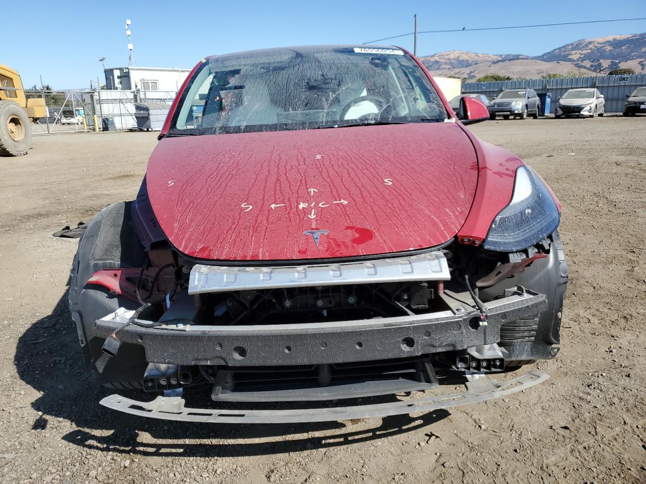 2023 TESLA MODEL Y VIN:7SAYGDEE9PF628437