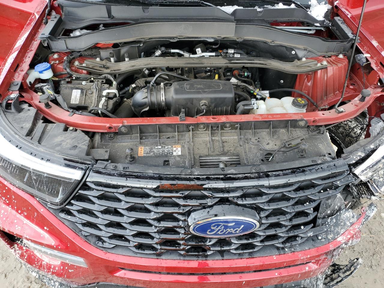 2022 FORD EXPLORER ST-LINE VIN:1FMSK8KH7NGA27596