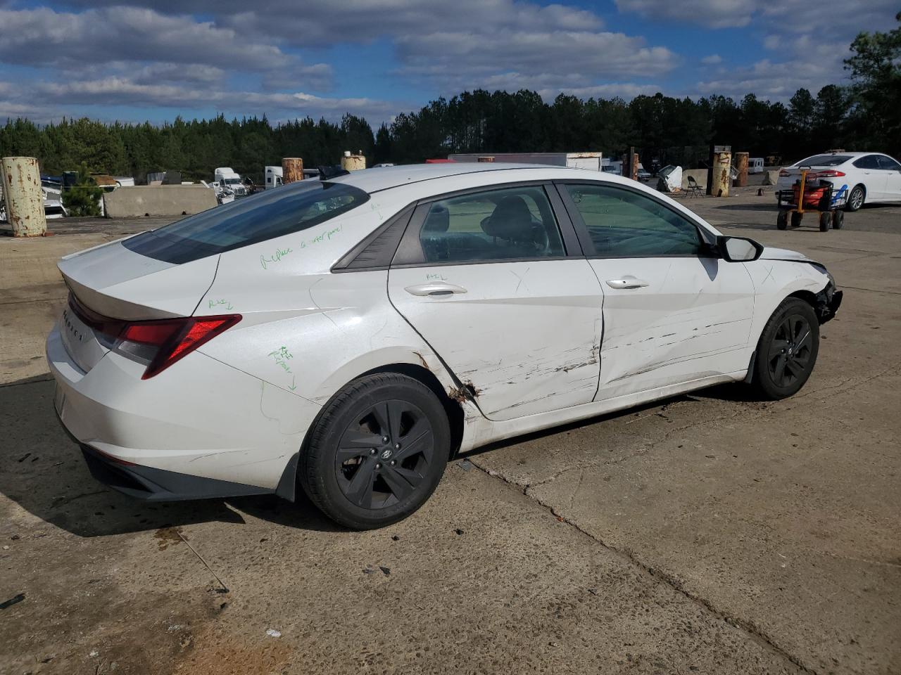 2022 HYUNDAI ELANTRA SEL VIN:5NPLS4AG1NH059918