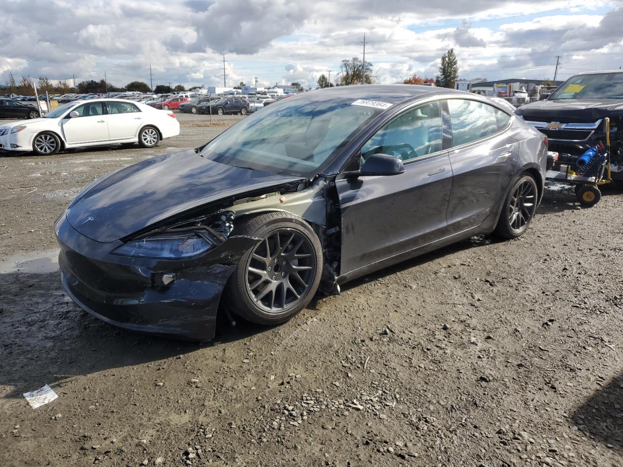 2024 TESLA MODEL 3  VIN:5YJ3E1EA8RF846123