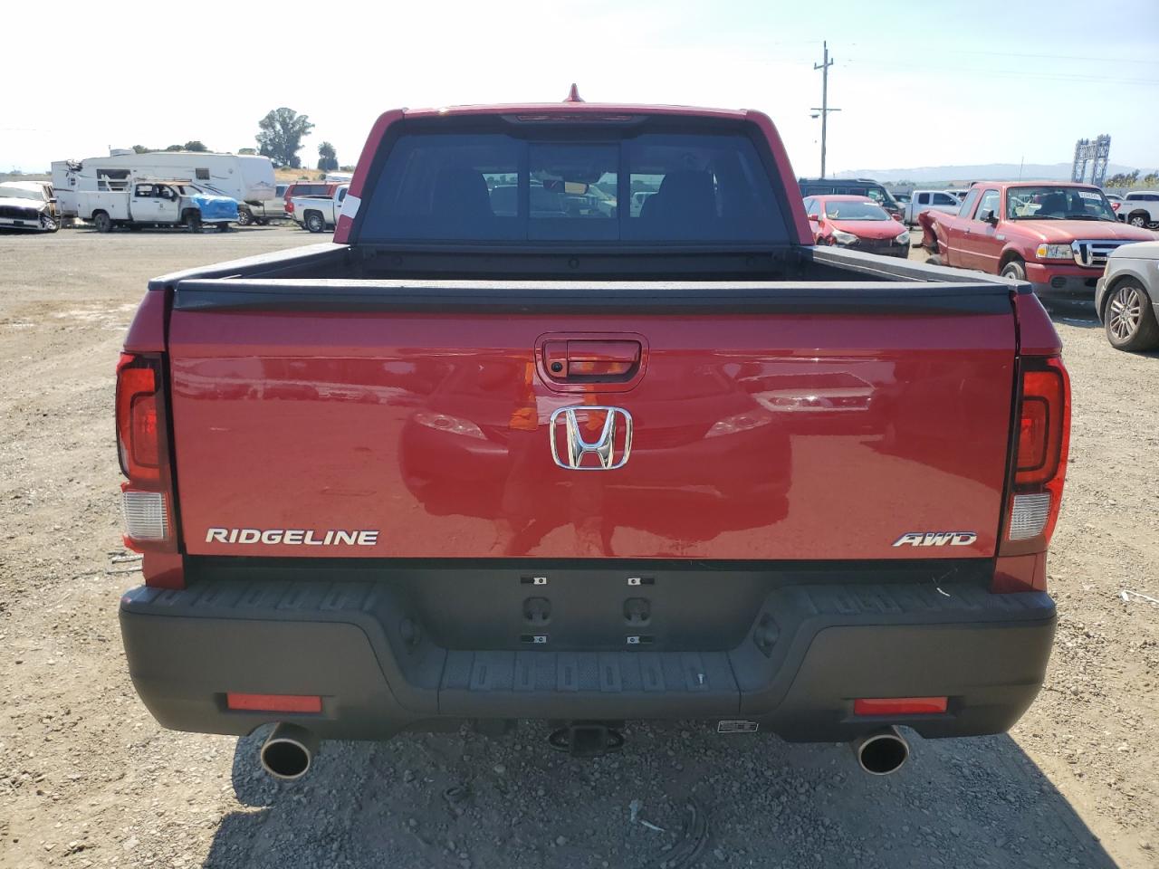 2023 HONDA RIDGELINE RTL VIN:5FPYK3F55PB002217