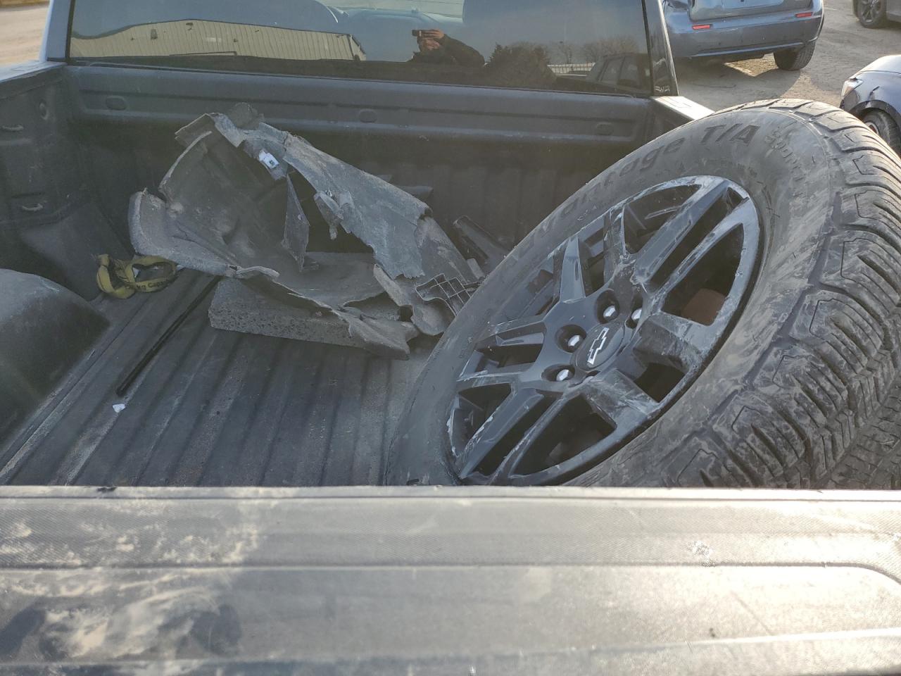 2022 CHEVROLET SILVERADO LTD K1500 CUSTOM VIN:1GCPYBEK4NZ205319