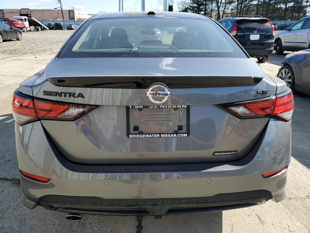 2022 NISSAN SENTRA SR VIN:3N1AB8DV3NY291791