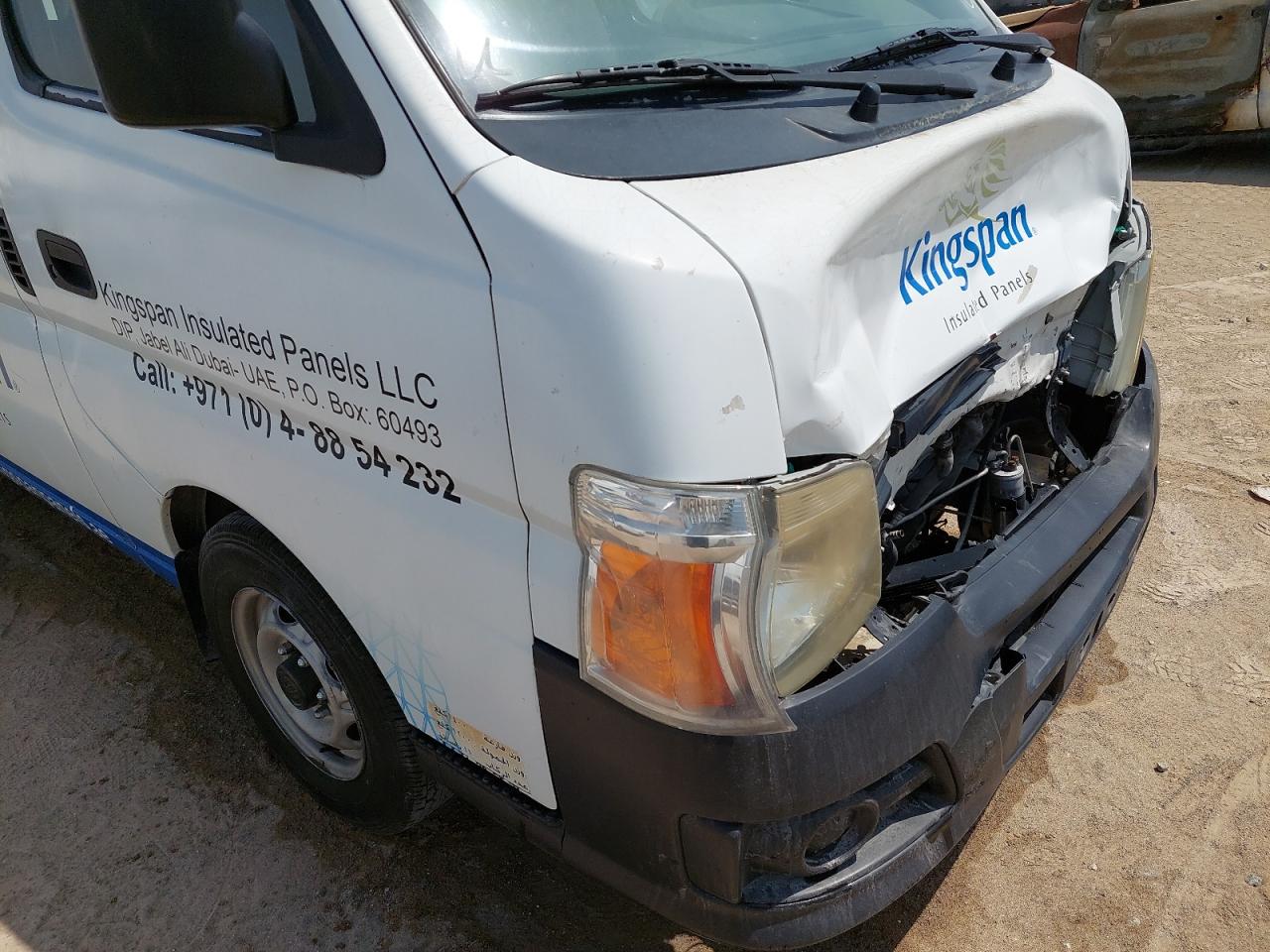 2013 NISSAN URVAN VIN:JN6AE54S9DX******