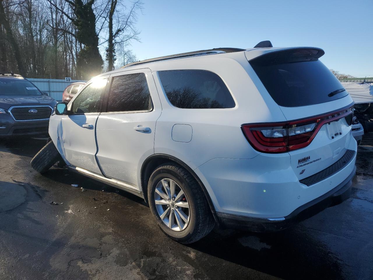 2023 DODGE DURANGO SXT VIN:1C4RDJAG3PC564957