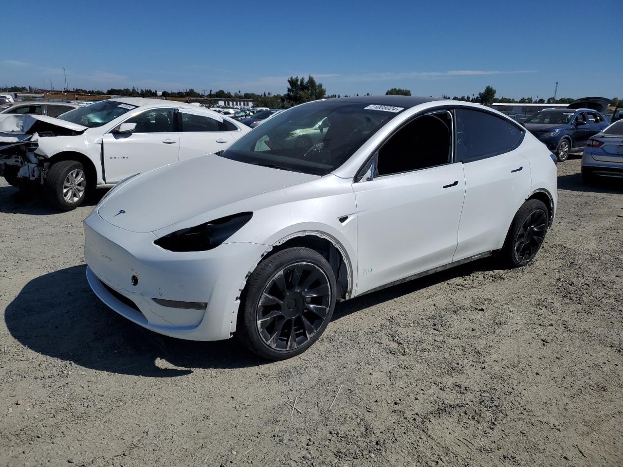 2022 TESLA MODEL Y  VIN:7SAYGDEE2NF508959