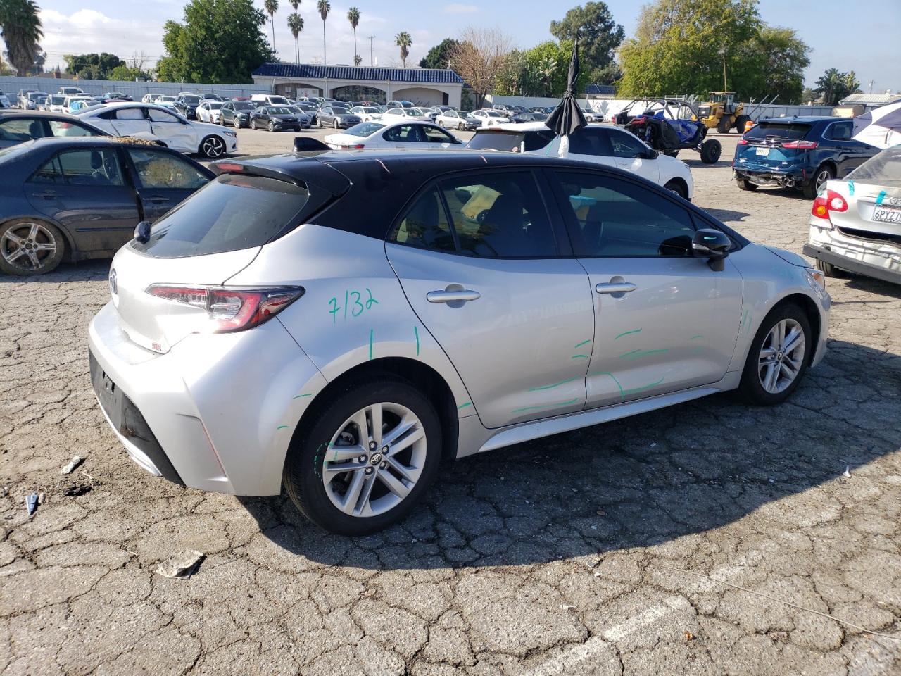 2022 TOYOTA COROLLA SE VIN:JTND4MBEXN3168476