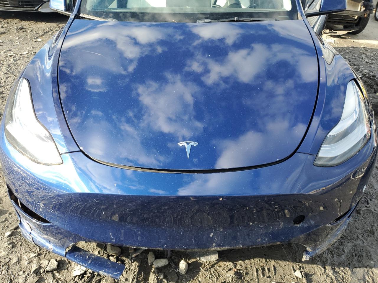 2022 TESLA MODEL Y  VIN:7SAYGDEE1NF438418