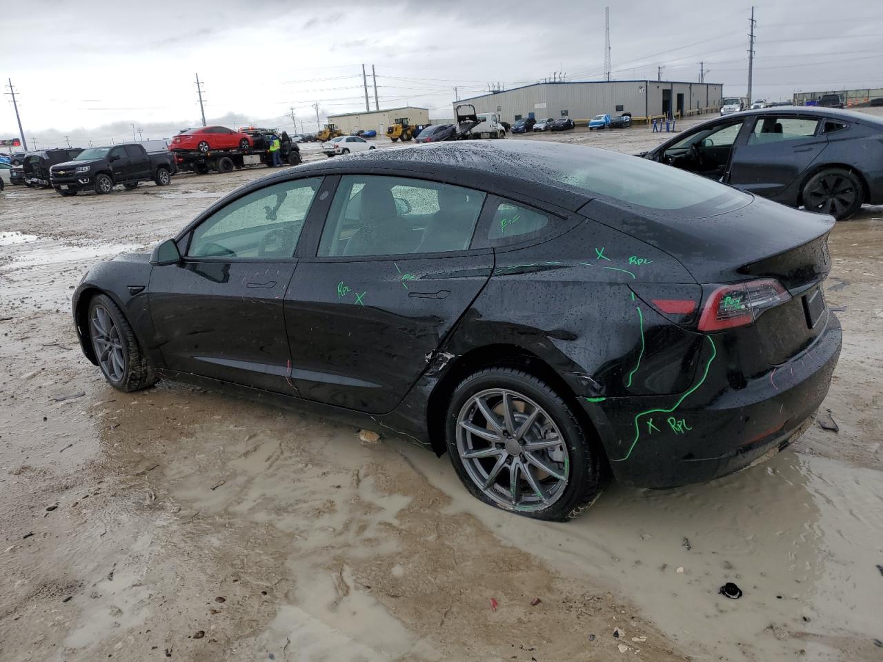 2022 TESLA MODEL 3  VIN:5YJ3E1EB7NF187454
