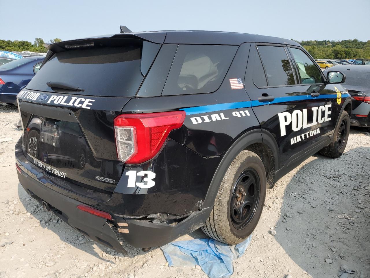 2023 FORD EXPLORER POLICE INTERCEPTOR VIN:1FM5K8AB3PGA35272