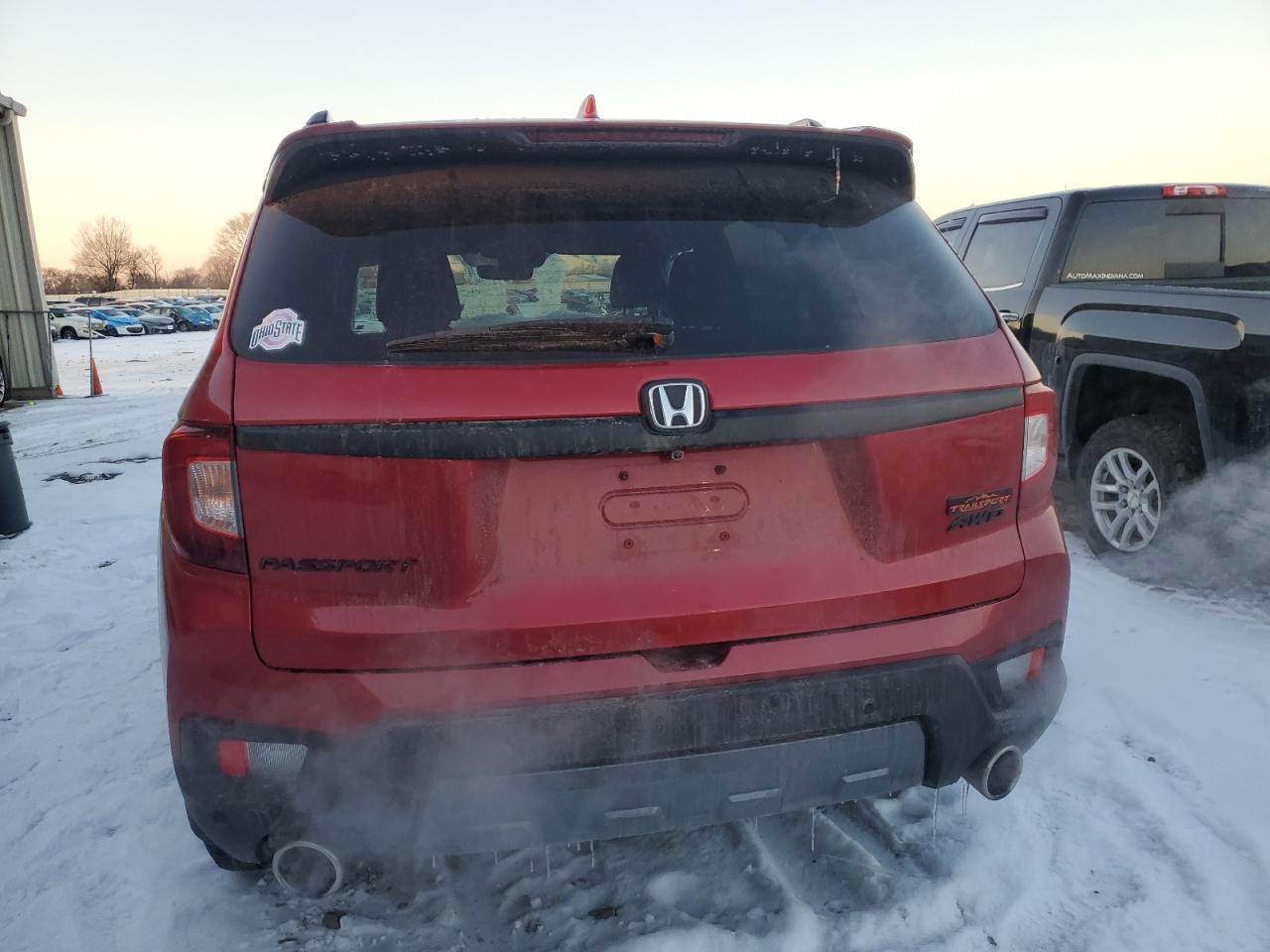 2022 HONDA PASSPORT TRAIL SPORT VIN:5FNYF8H66NB007634