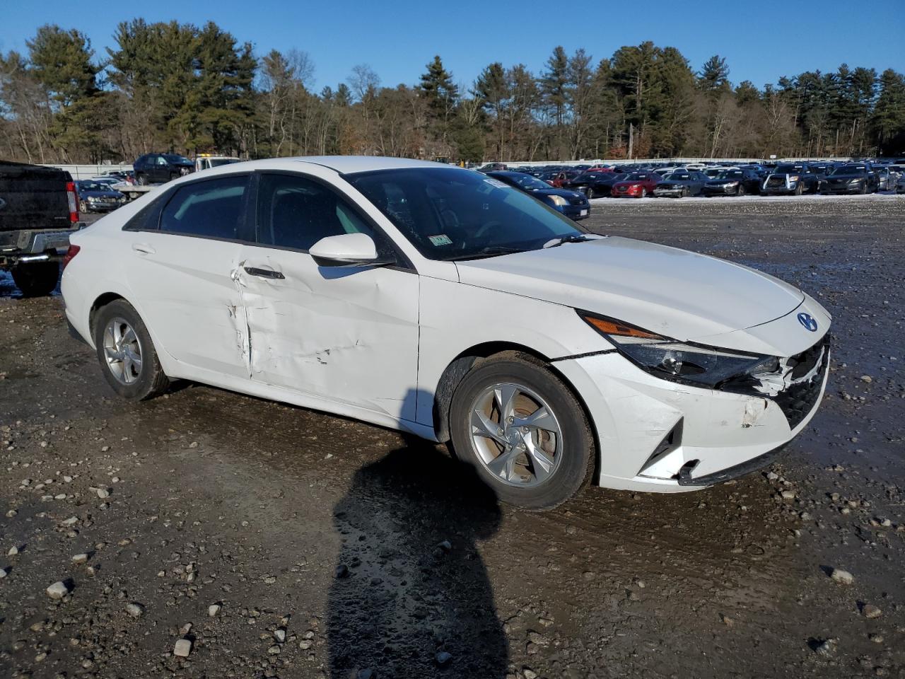 2022 HYUNDAI ELANTRA SE VIN:5NPLL4AG1NH055705