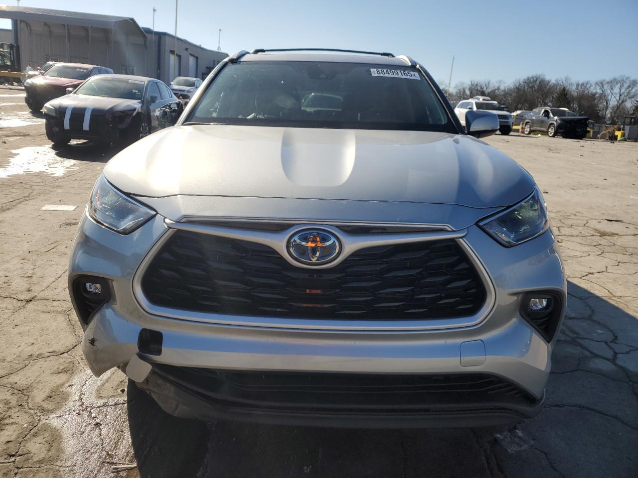 2022 TOYOTA HIGHLANDER HYBRID XLE VIN:5TDGBRCH5NS558171