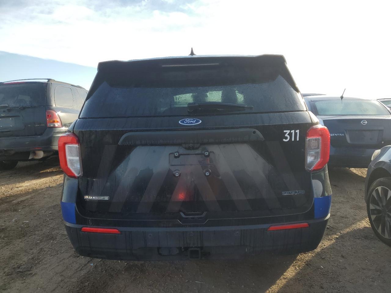 2022 FORD EXPLORER POLICE INTERCEPTOR VIN:1FM5K8AB3NGB75500