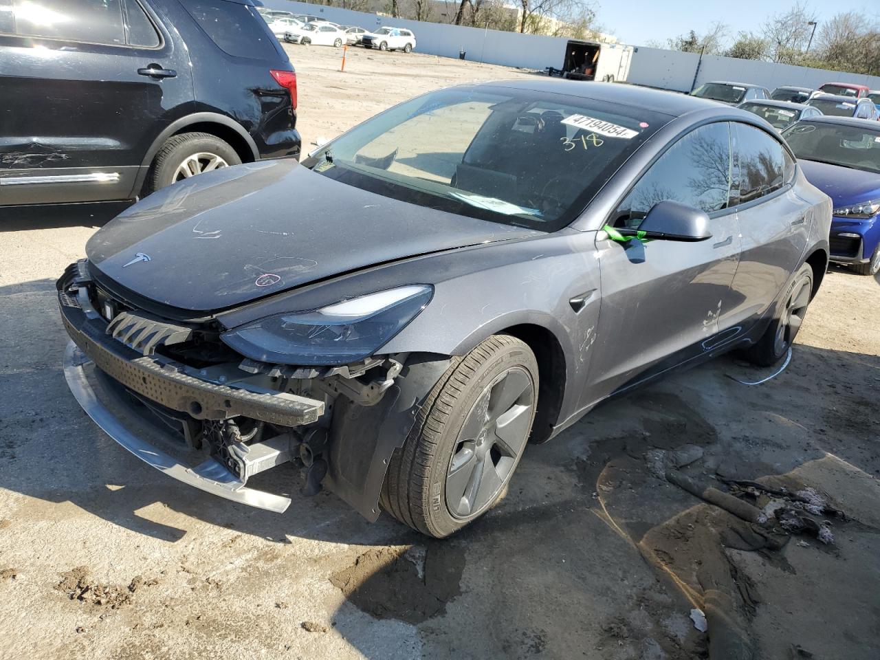 2022 TESLA MODEL 3  VIN:5YJ3E1EB0NF110974