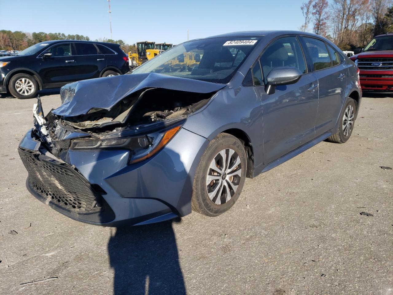 2022 TOYOTA COROLLA LE VIN:JTDEAMDE5NJ042424