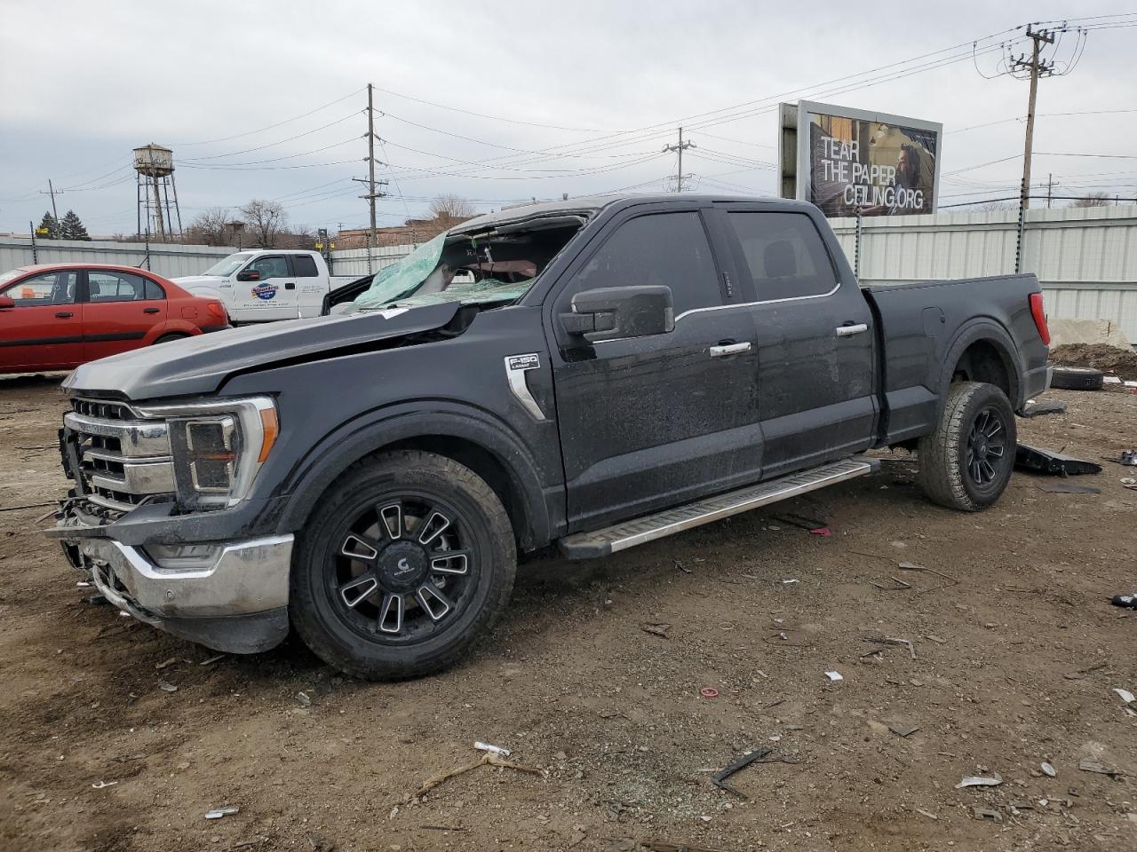 2022 FORD F150 SUPERCREW VIN:1FTFW1E86NFA78705
