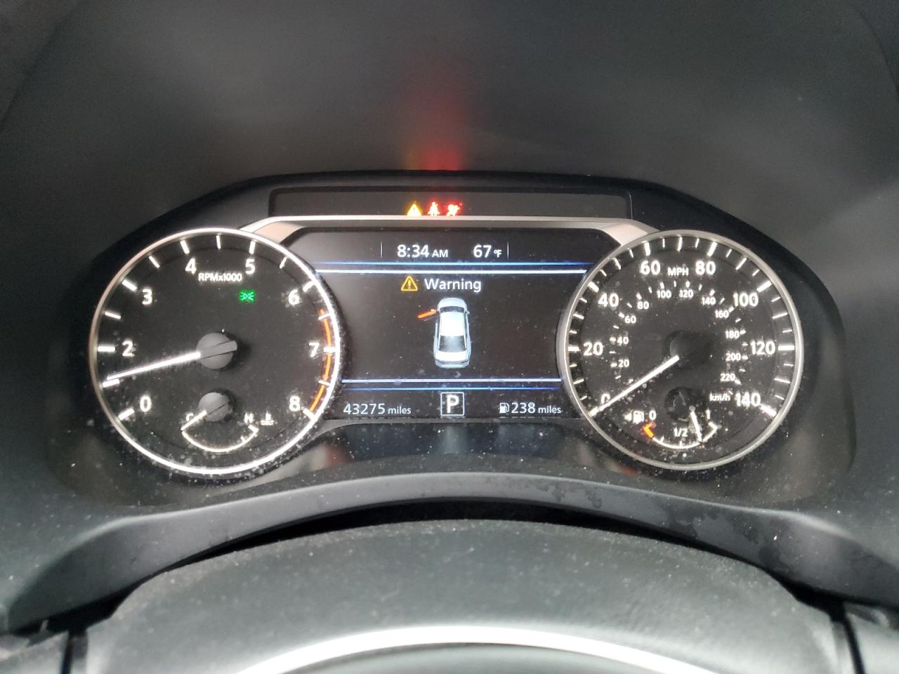 2022 NISSAN ALTIMA SV VIN:1N4BL4DV7NN361707