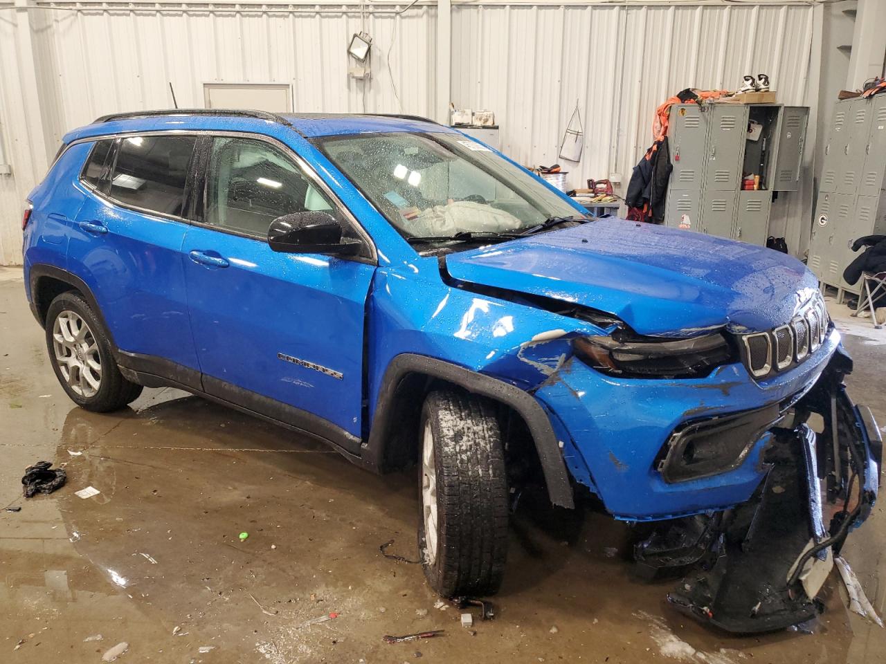 2022 JEEP COMPASS LATITUDE LUX VIN:3C4NJDFB7NT208695