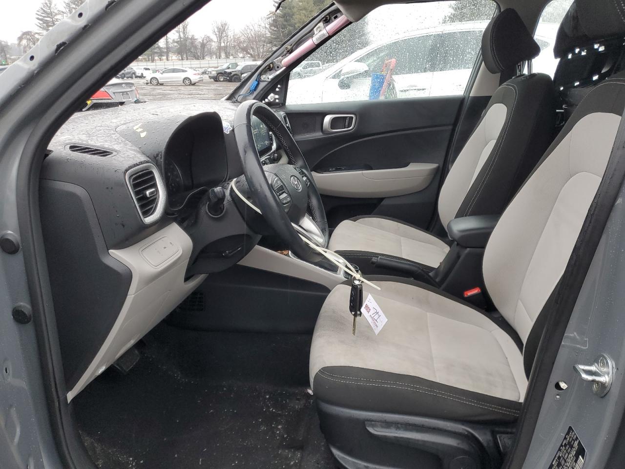 2022 HYUNDAI VENUE SEL VIN:KMHRC8A36NU206490