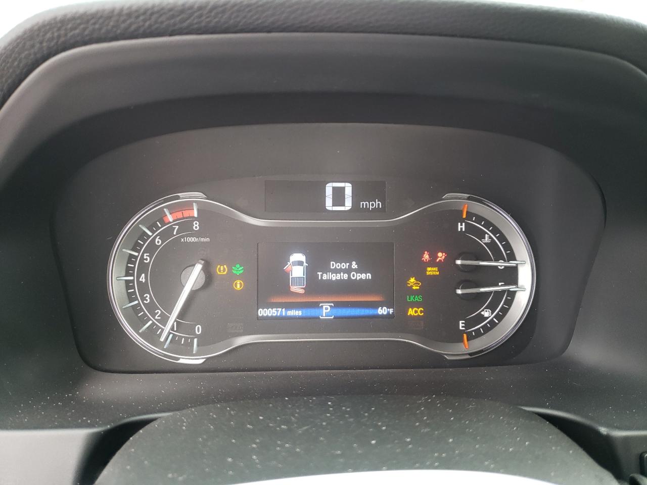 2023 HONDA RIDGELINE RTL VIN:5FPYK3F5XPB062977
