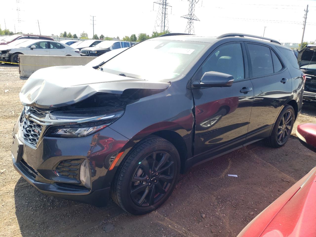 2023 CHEVROLET EQUINOX RS VIN:3GNAXWEG7PS133860