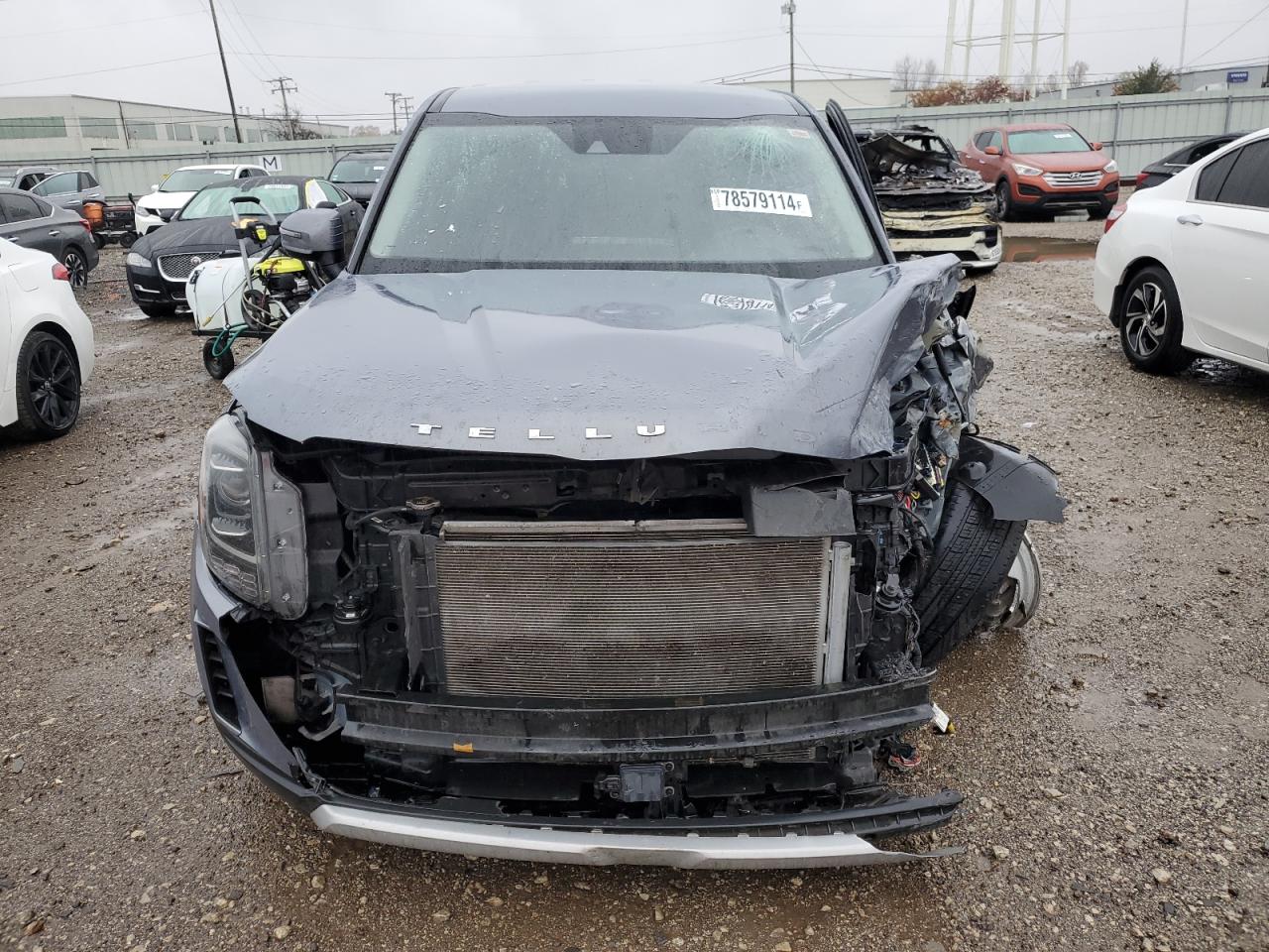 2022 KIA TELLURIDE LX VIN:5XYP2DHC4NG300785