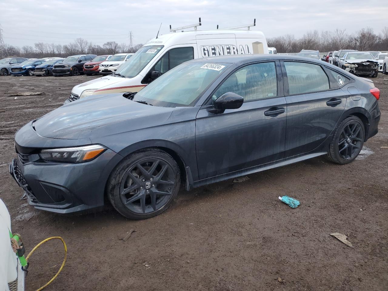 2022 HONDA CIVIC SPORT VIN:2HGFE2F59NH592576