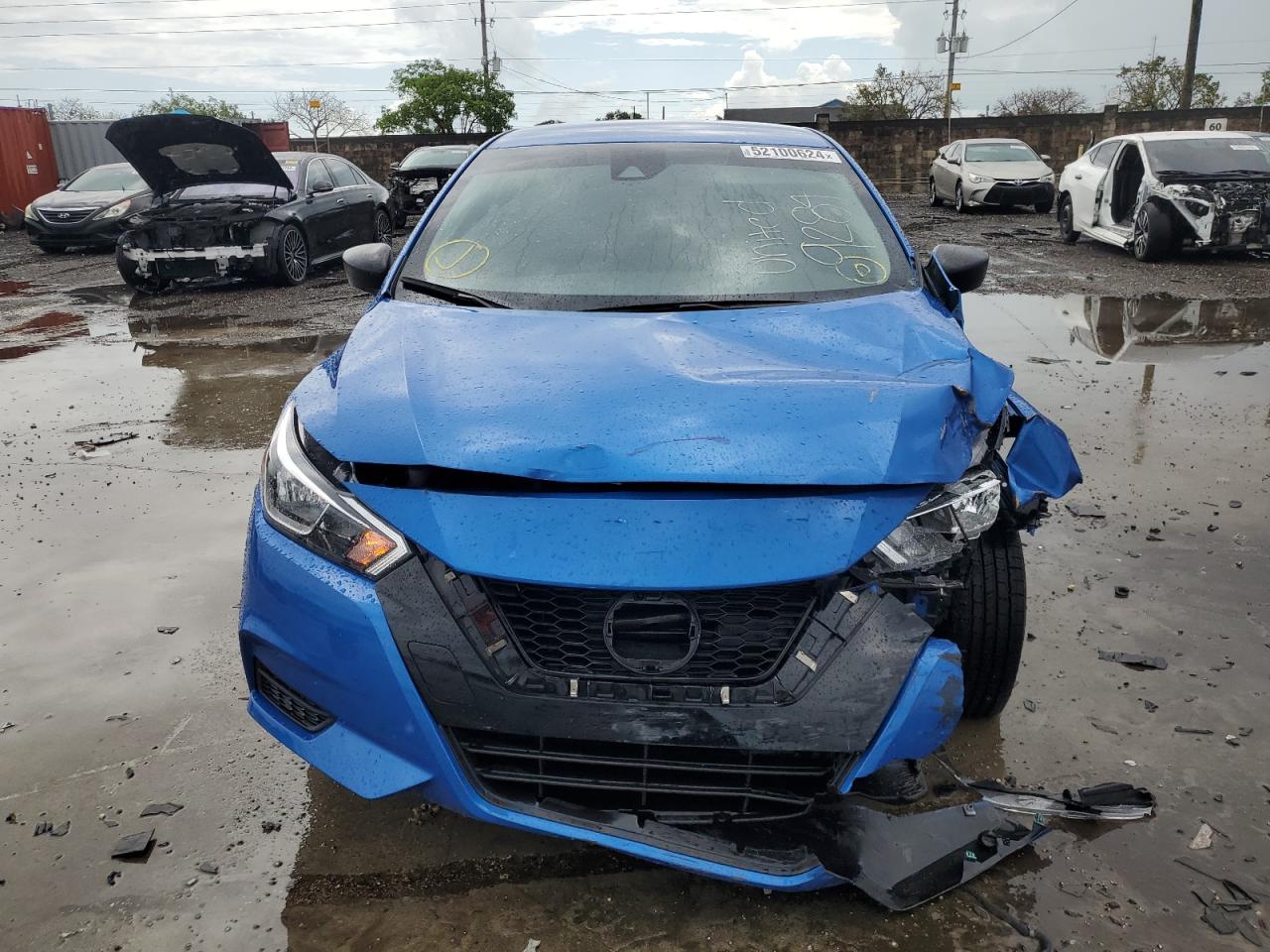 2022 NISSAN VERSA S VIN:3N1CN8DVXNL861606