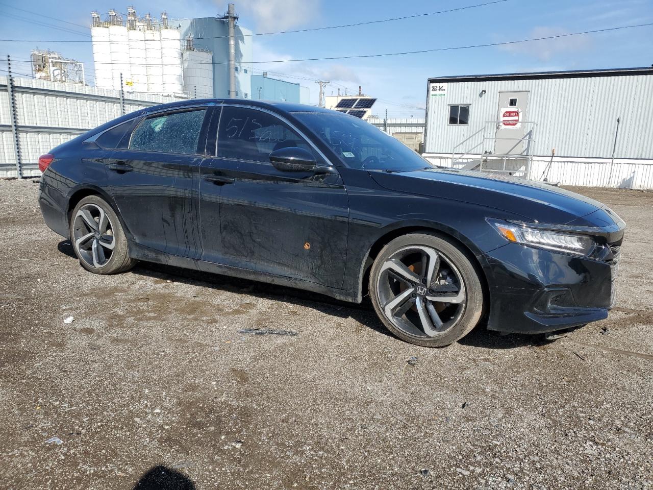 2022 HONDA ACCORD SPORT VIN:1HGCV1F3XNA063759