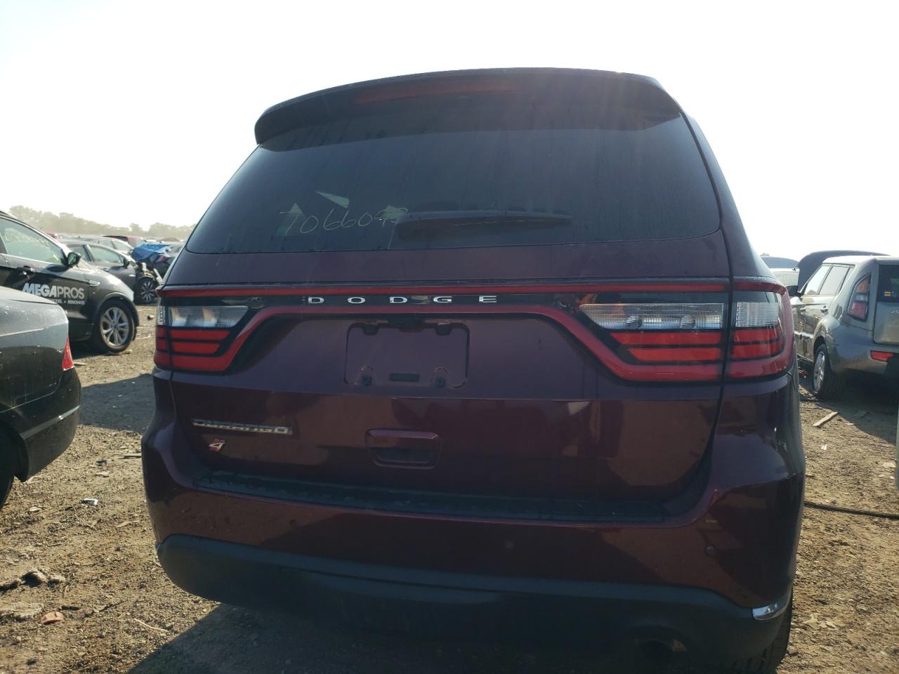 2023 DODGE DURANGO SXT VIN:1C4RDJAG9PC599745