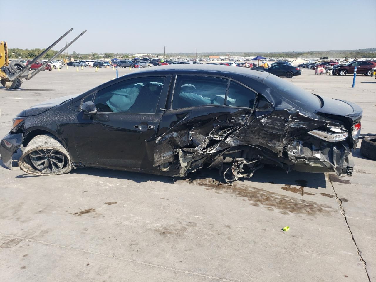 2022 TOYOTA COROLLA SE VIN:5YFS4MCE2NP128328