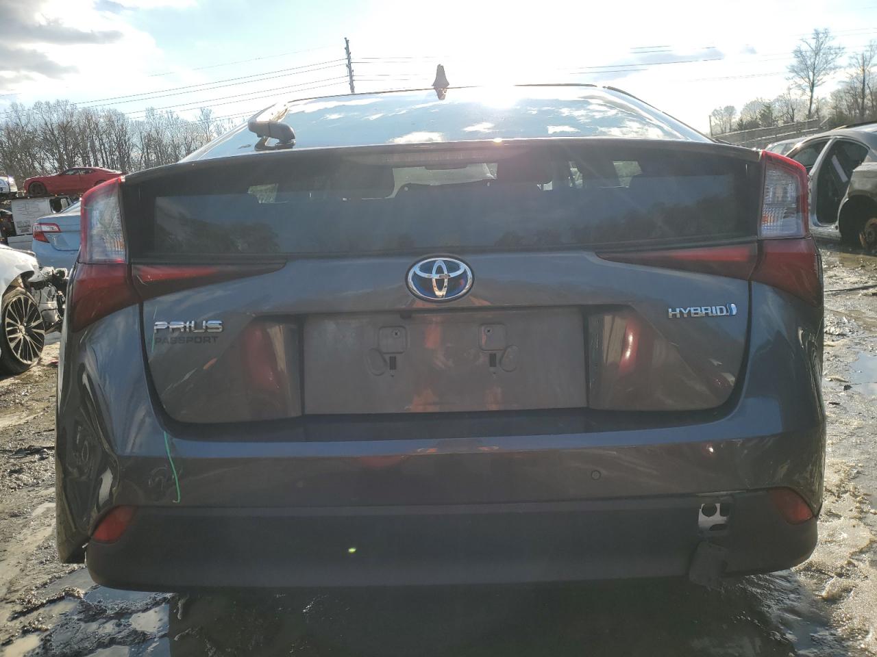 2022 TOYOTA PRIUS NIGHT SHADE VIN:JTDKAMFU1N3174155