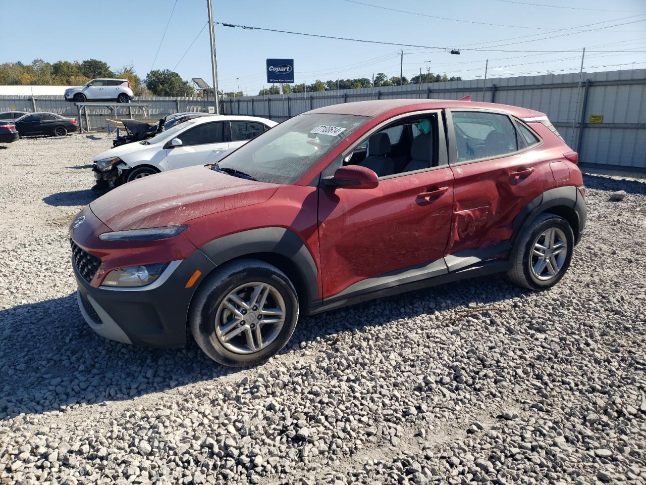 2022 HYUNDAI KONA SEL VIN:KM8K22AB0NU796663