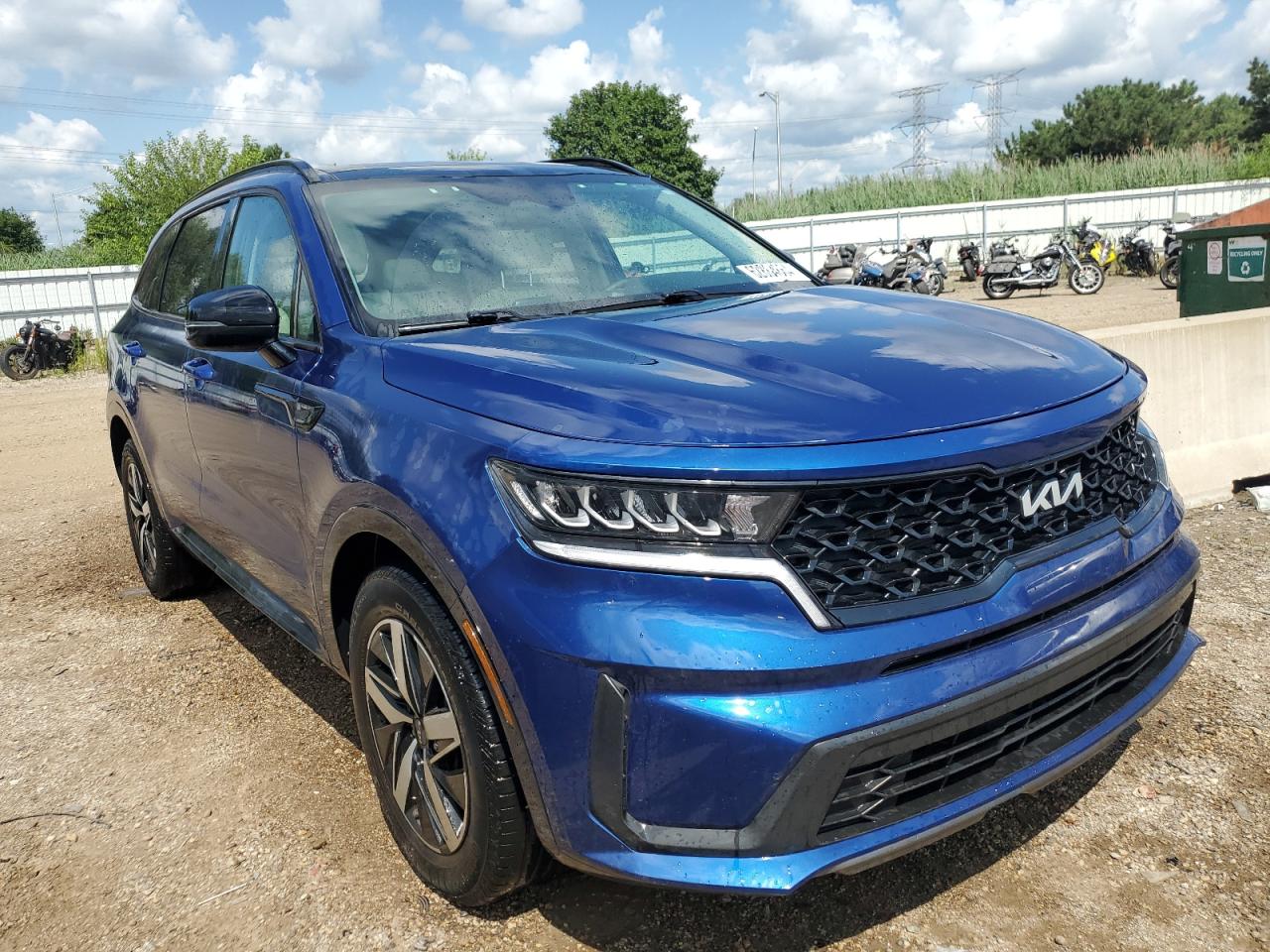 2022 KIA SORENTO S VIN:5XYRL4LC9NG093615