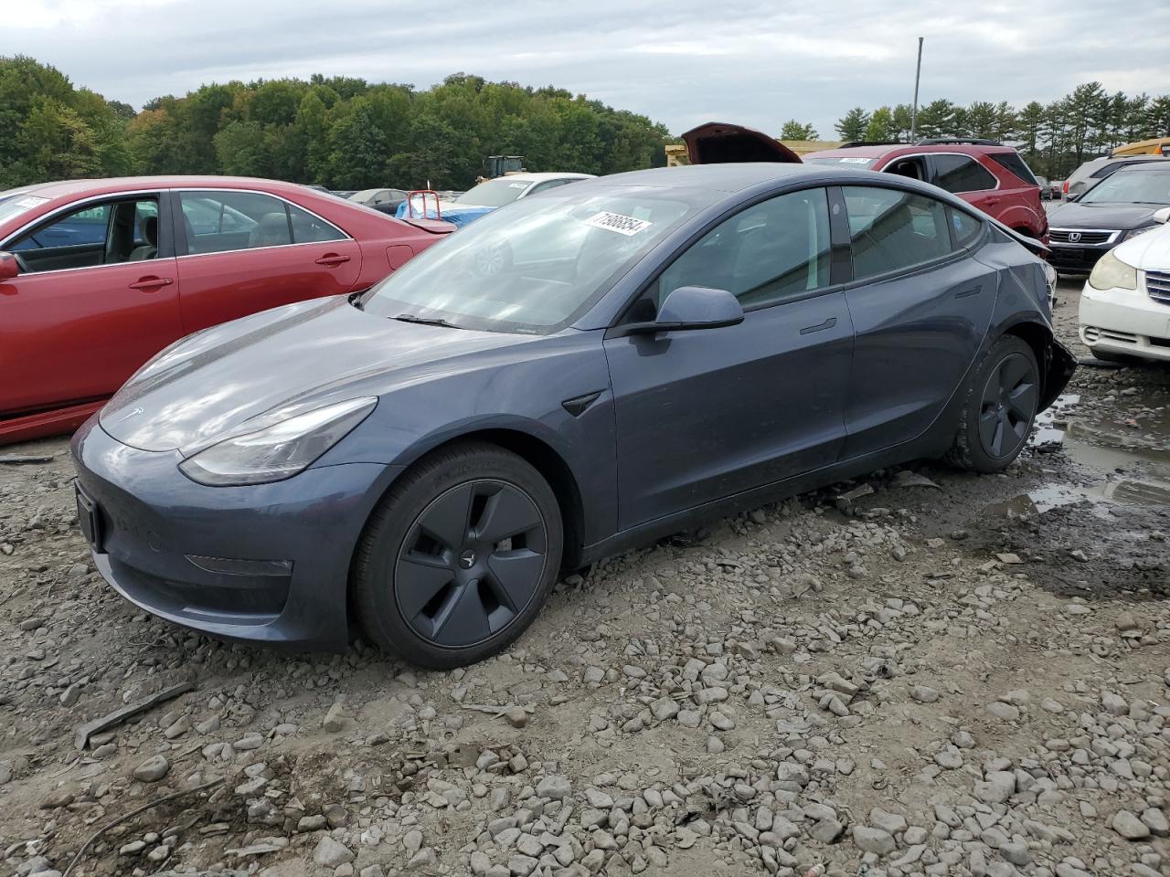 2022 TESLA MODEL 3  VIN:5YJ3E1EB8NF196468