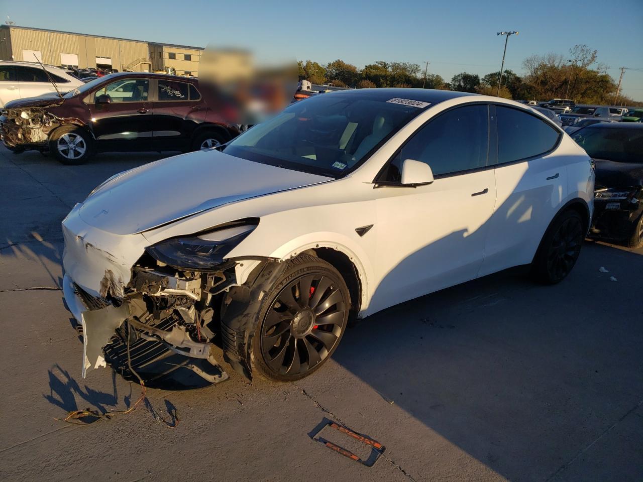 2022 TESLA MODEL Y  VIN:7SAYGDEFXNF461477