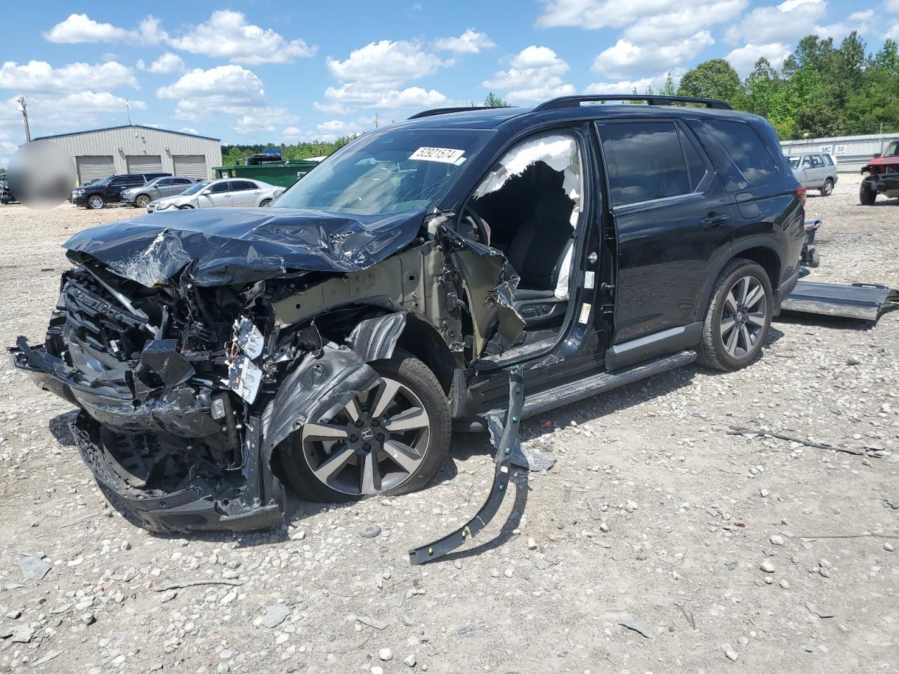 2023 HONDA PILOT TOURING VIN:5FNYG1H70PB034098