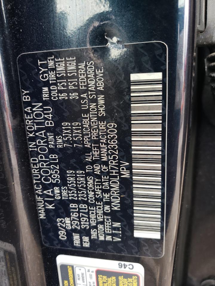 2024 KIA SORENTO SX PRESTIGE VIN:KNDRMDLH7R5236309