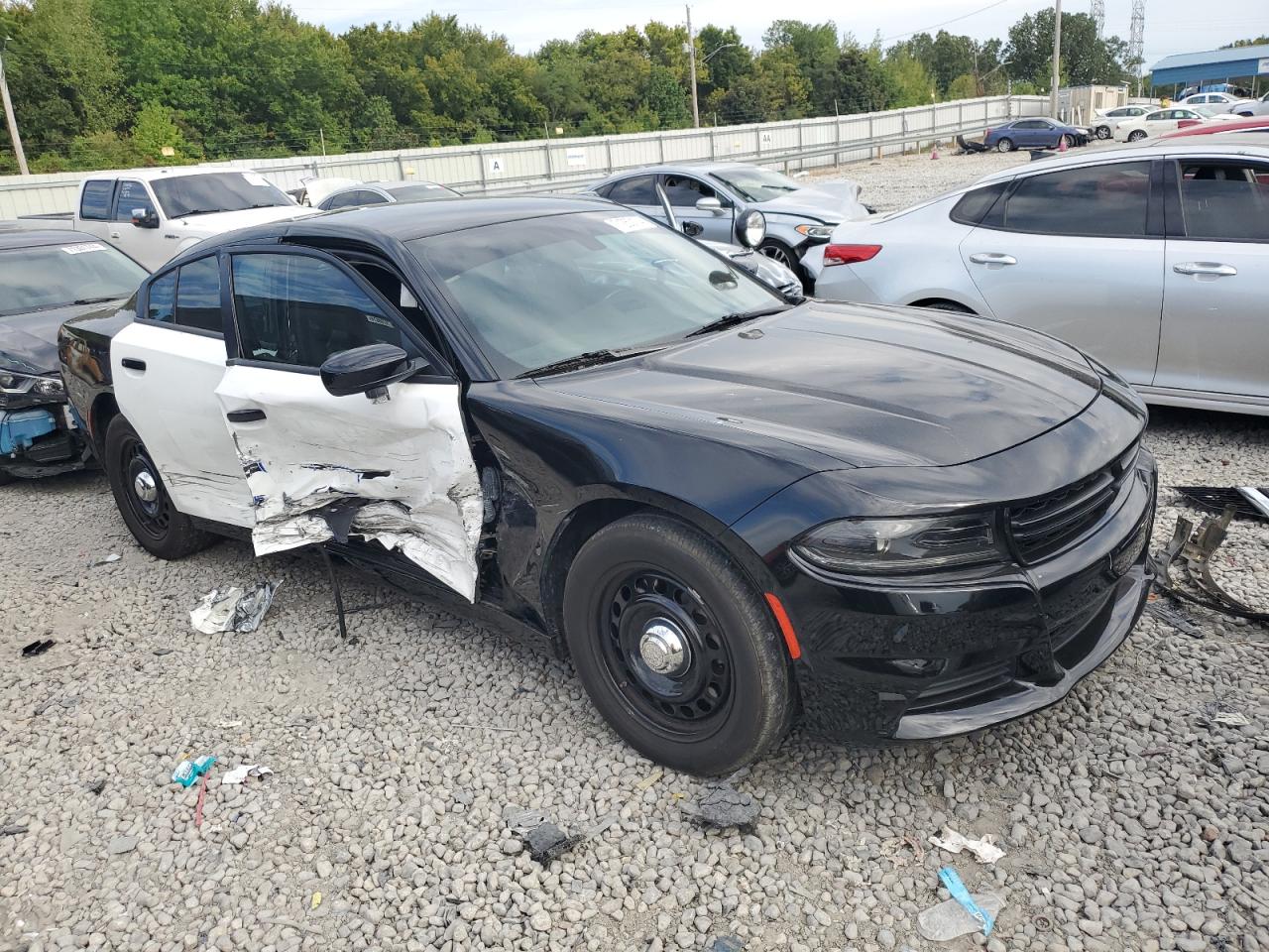 2022 DODGE CHARGER POLICE VIN:2C3CDXKG0NH203417