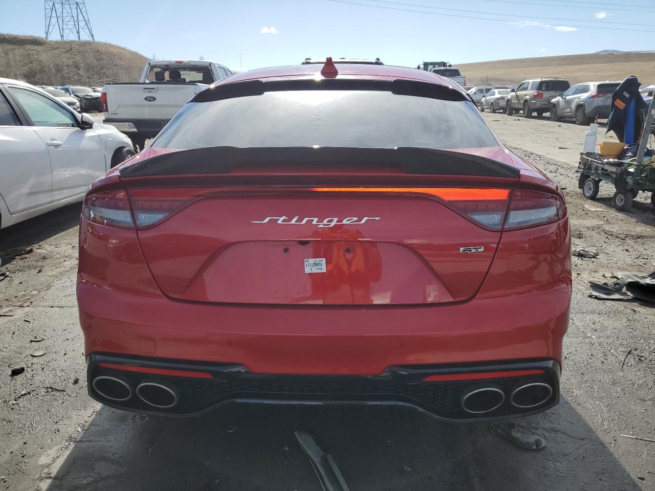 2023 KIA STINGER GT2 VIN:KNAE55LC4P6133603