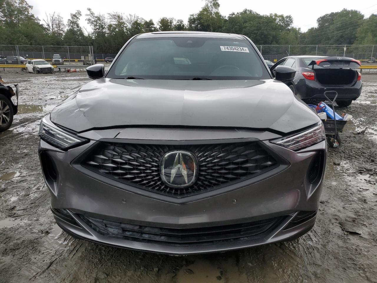 2022 ACURA MDX A-SPEC VIN:5J8YE1H0XNL010184