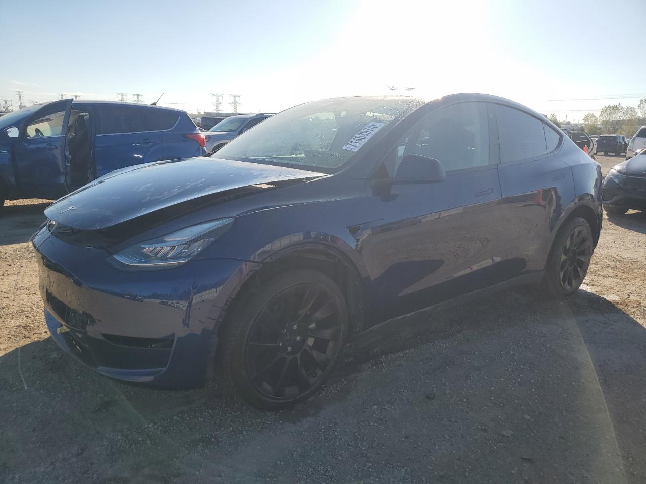 2023 TESLA MODEL Y  VIN:7SAYGDEE2PA035256