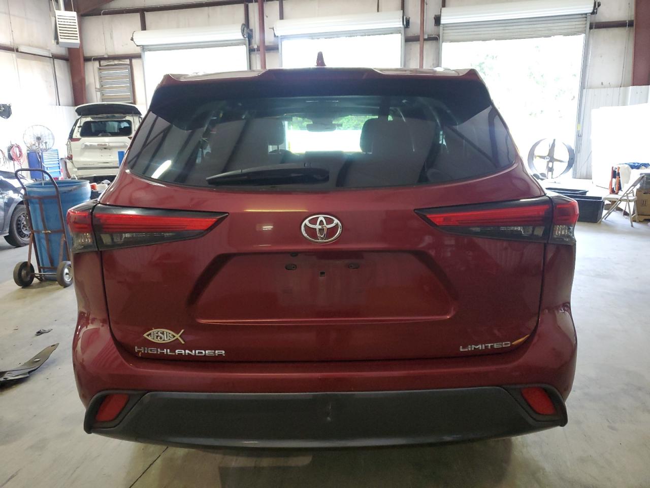 2022 TOYOTA HIGHLANDER LIMITED VIN:5TDYZRAH2NS101465