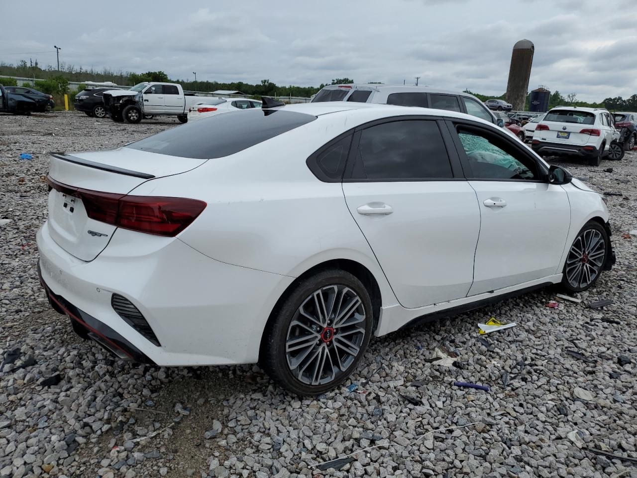 2022 KIA FORTE GT VIN:3KPF44AC8NE460052