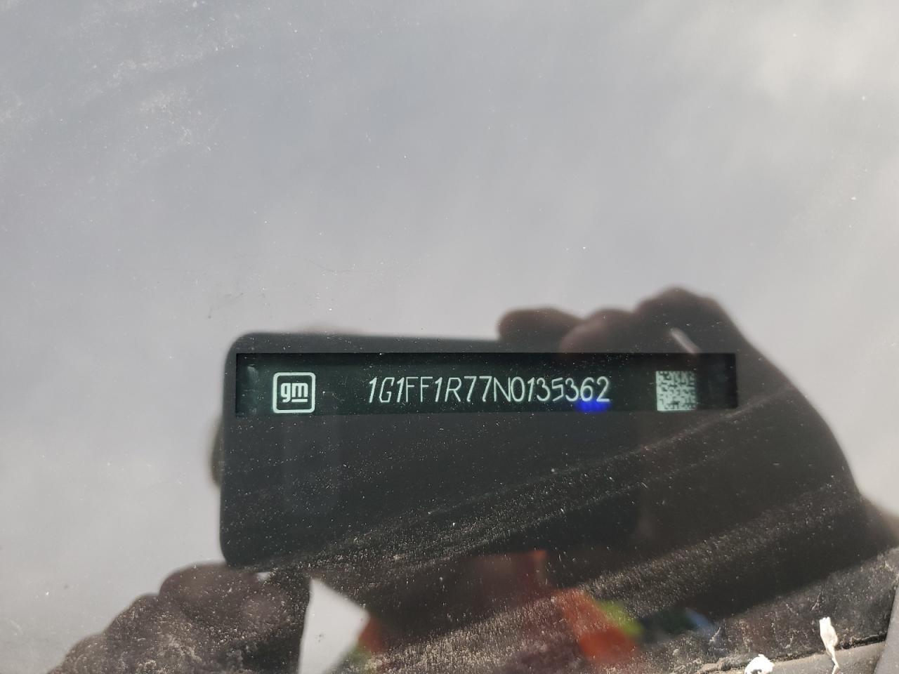 2022 CHEVROLET CAMARO LT1 VIN:1G1FF1R77N0135362