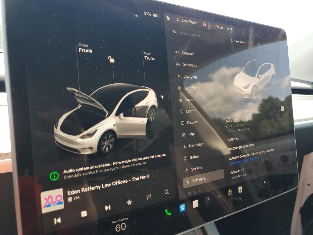 2023 TESLA MODEL Y  VIN:7SAYGDEEXPA117381