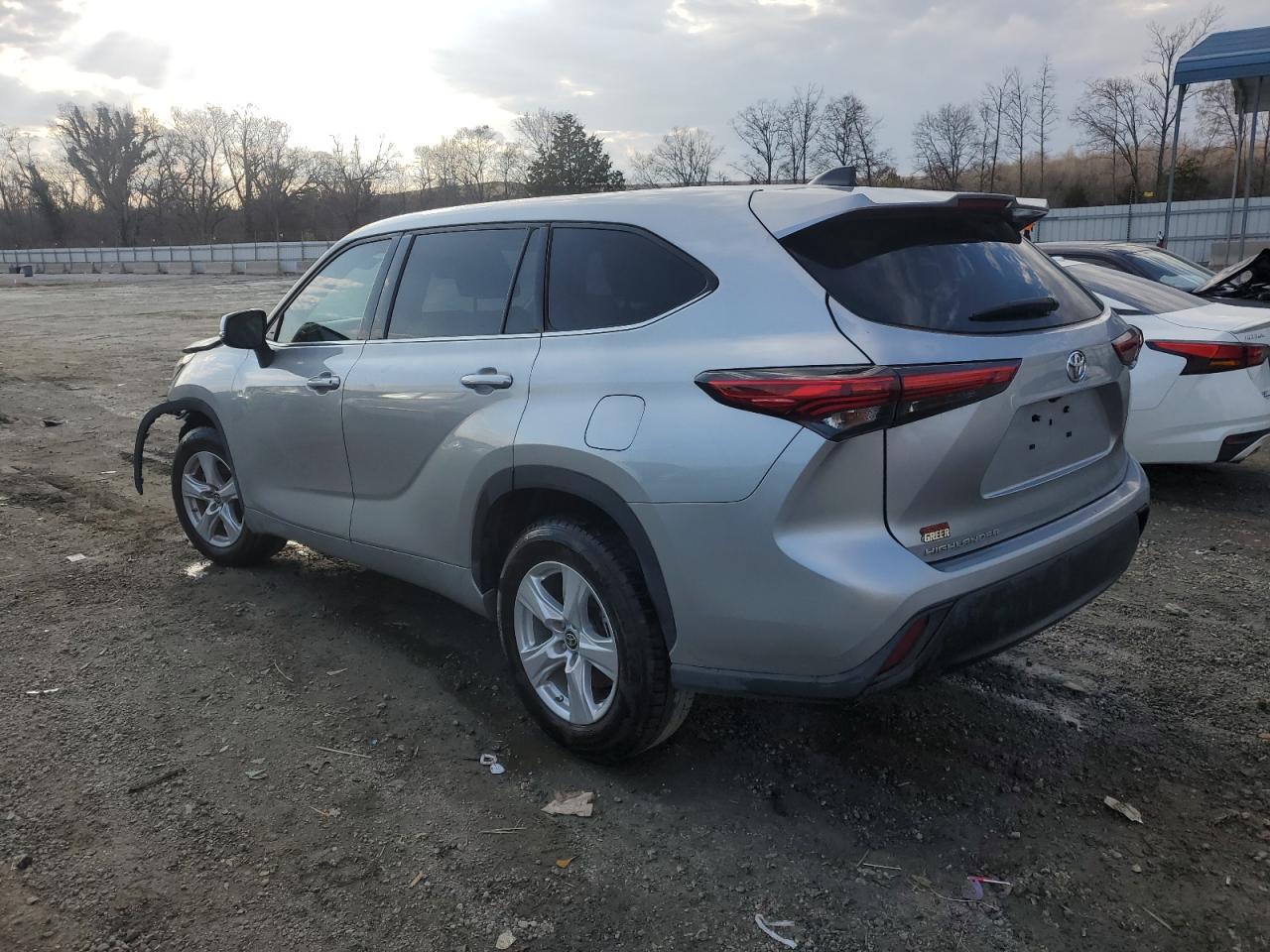 2022 TOYOTA HIGHLANDER L VIN:5TDCZRAHXNS106665